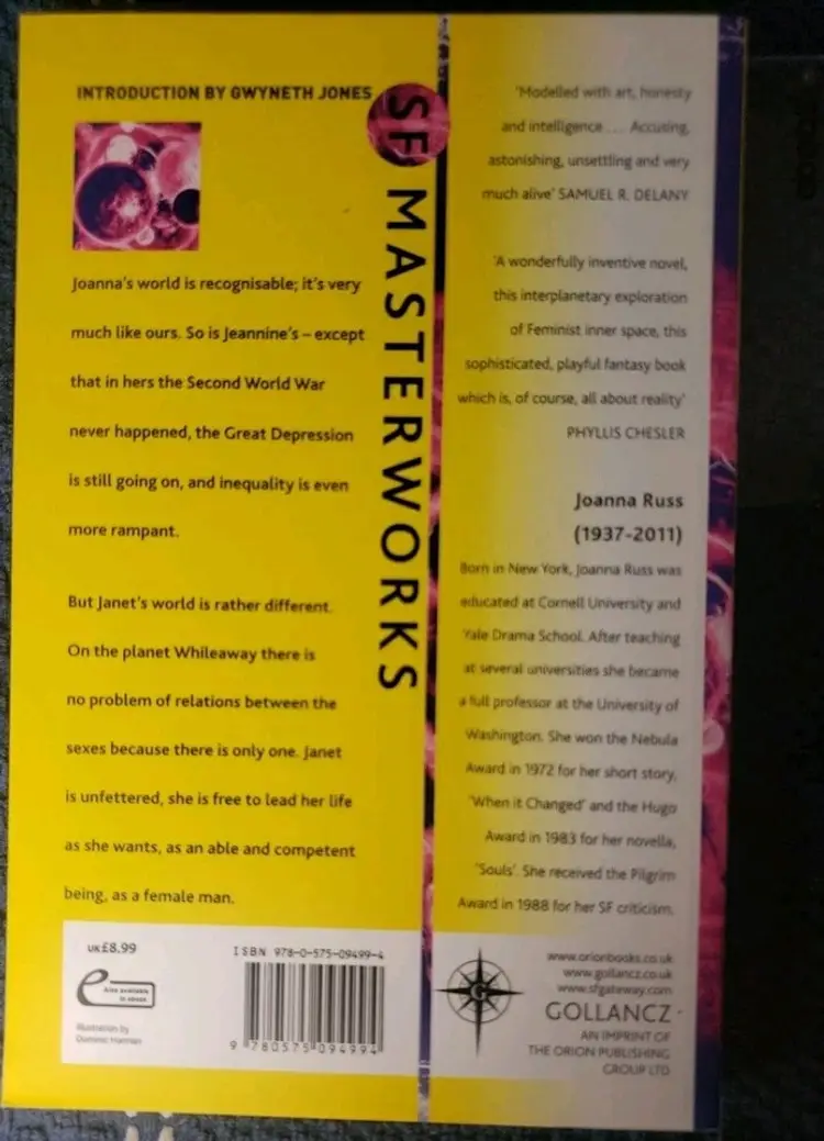 Joanna Russ The Female Man Softback