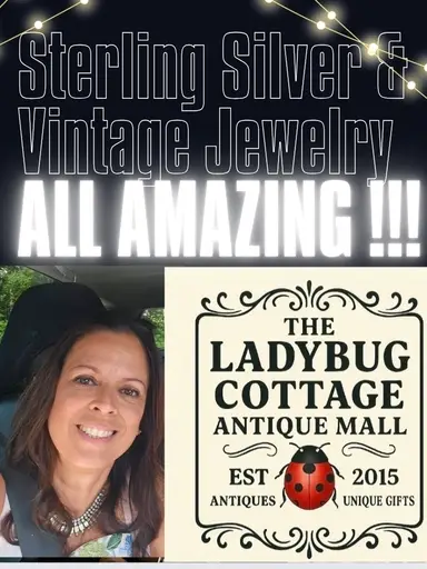 πLADYBUG COTTAGE STERLING SILVER & VINTAGE JEWELRY π