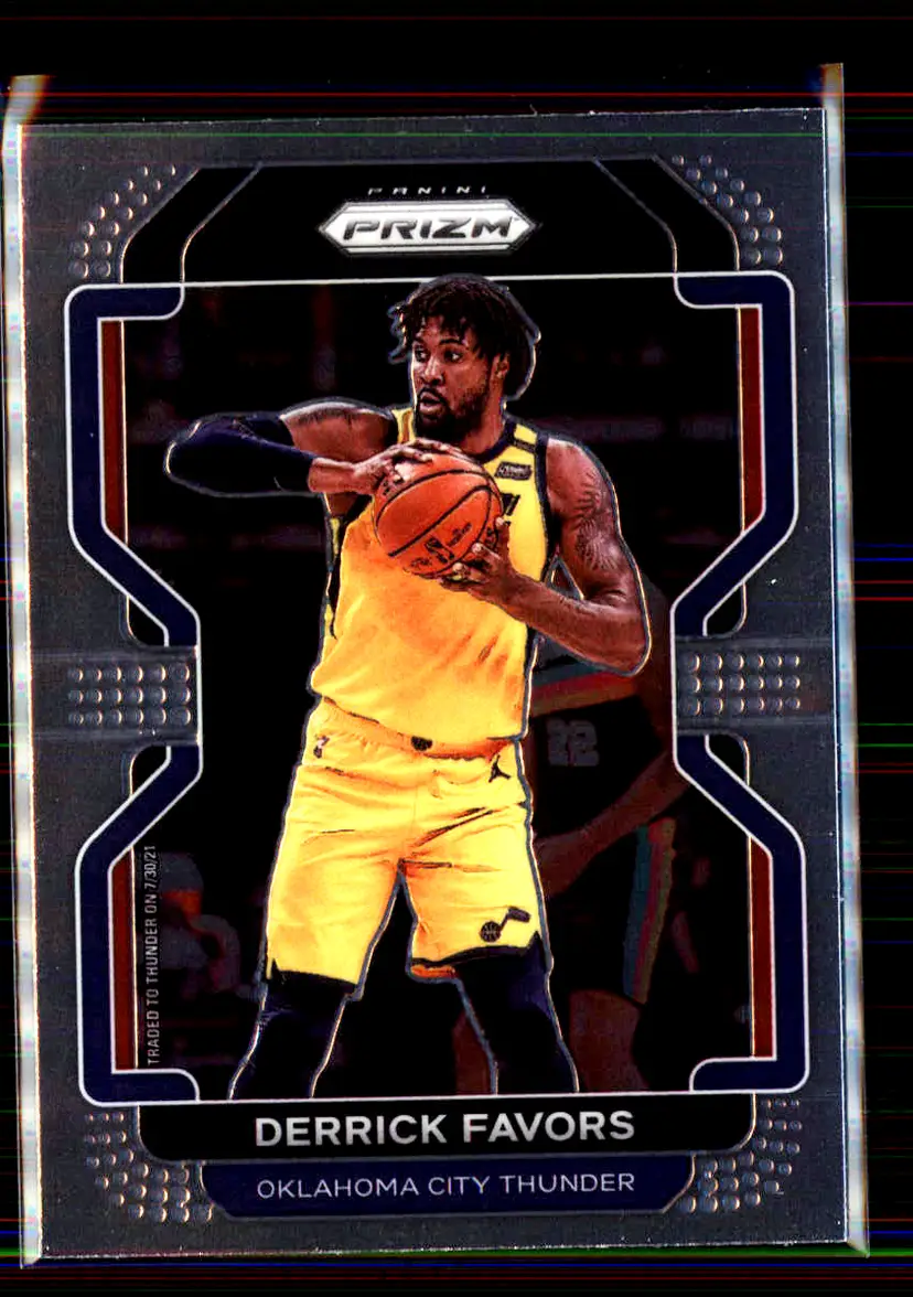 Derrick Favors 2021-22 Panini Prizm #124 - Oklahoma City Thunder - (136-49)