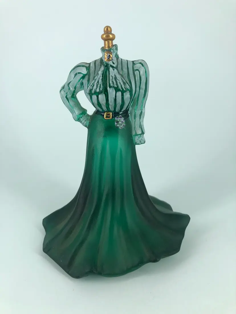 Fenton Legendary Fashions Collection 2001 Gibson Girl Dress Signed Robinson