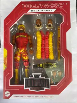 WWE Legends Ultimate Edition 6'' Hulk Hogan Action Figure & Accessories