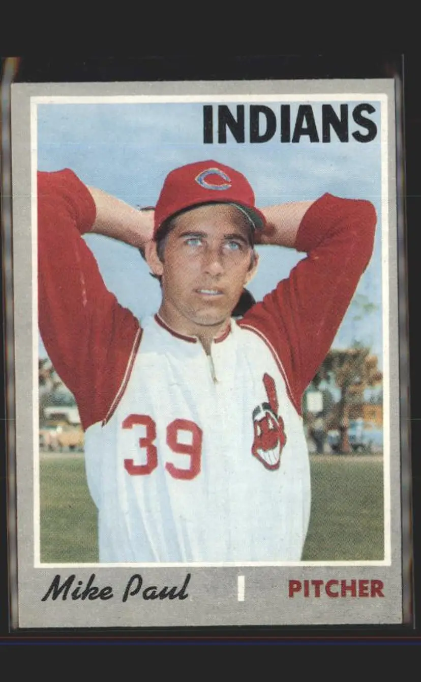 1970 Topps #582 Mike Paul - (137) - Cleveland Indians