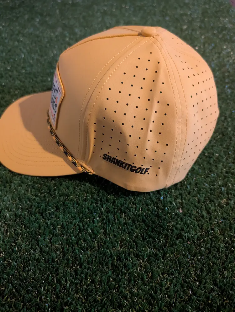 Brand new shank it golf bogeys and stogies rope hat