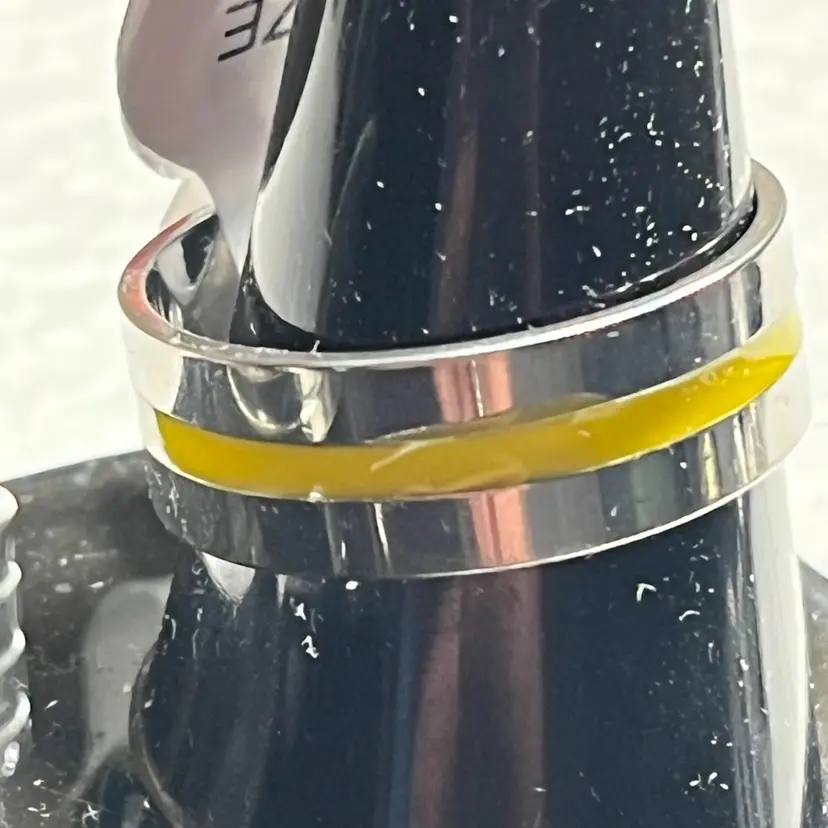 Stainless Steel Ring As Pictured Size 9