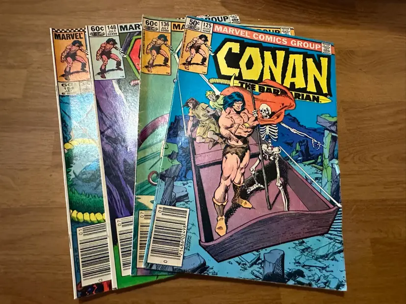 Marvel Comics, Conan The Barbarian. Lot Of 4