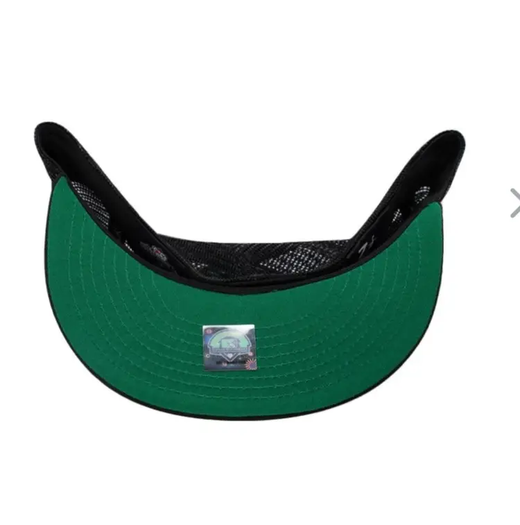 New Era 59FIFTY Montgomery rebels black Throwback truckers hat