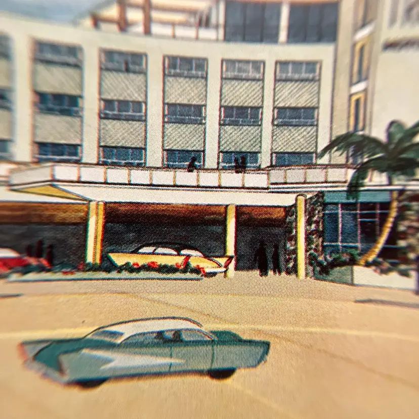 Northwest's Luxurious Tropics Motor Hotel Seattle WA Postcard Vtg Advertising