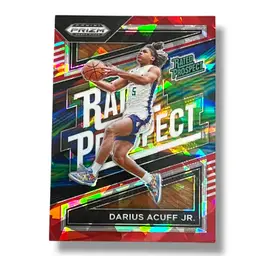 Darius Acuff Jr. Rated Prospect Red Ice Prizm 2024-25 Panini Prizm Draft Picks