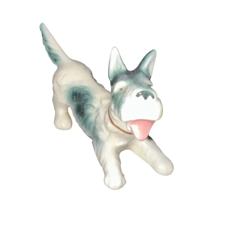 Vintage Scottish Terrier Porcelain Dog Figurine