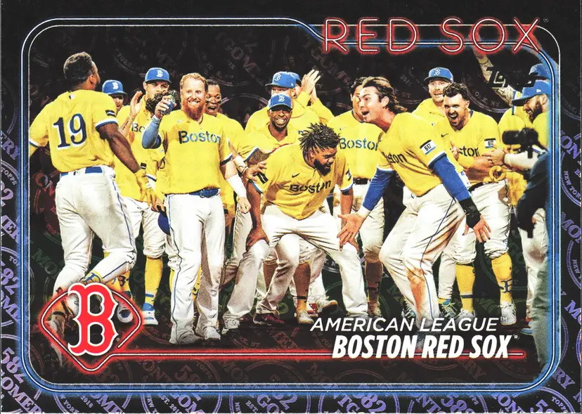 Boston Red Sox - 2024 Topps 582 Montgomery Club Foil - Pick Your Card