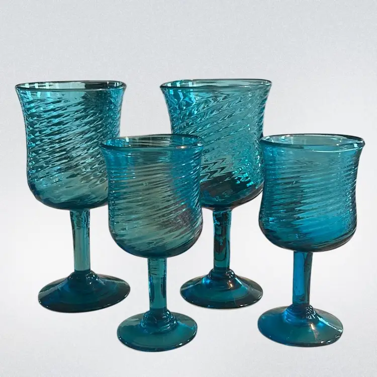 Mexican Hand-Blown Stemware