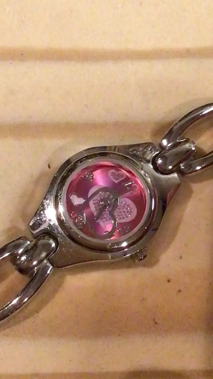Faded Glory Heart Watch working