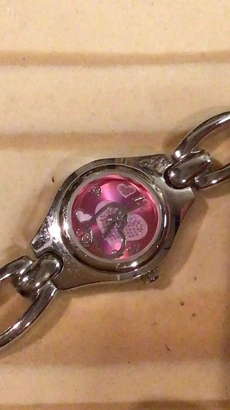 Faded Glory Heart Watch working