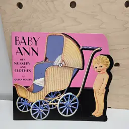 Queen Holden Baby Ann Paper Dolls Uncut 1985