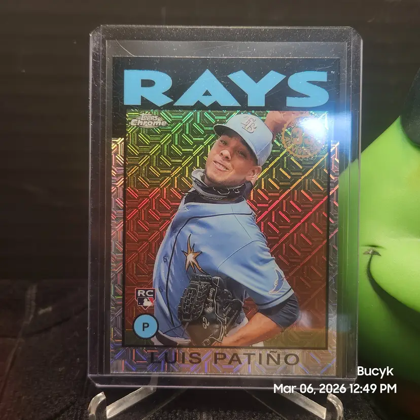 2021 Topps Chrome 1986 Mojo - Luis Patino Tampa Bay Rays