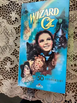 Wizard of Oz VHS tape cover journal