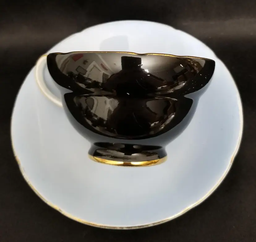 Vintage Old Royal Bone China Teacup & Saucer
