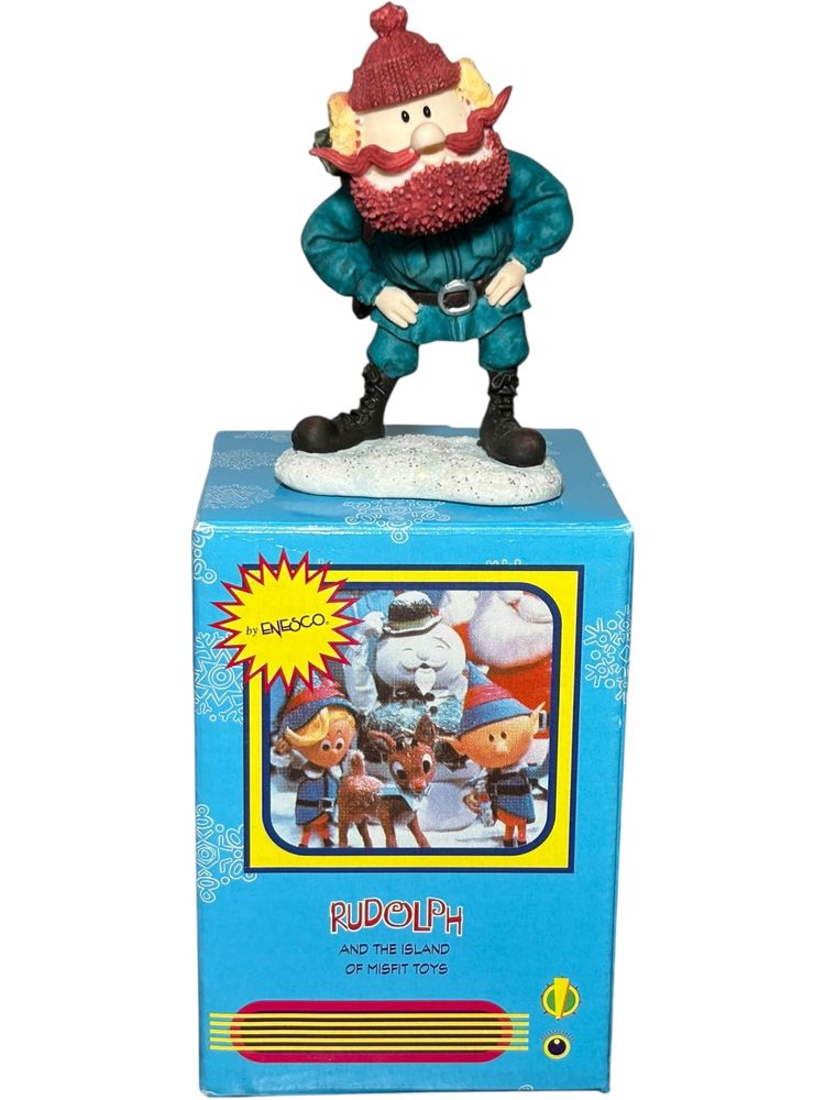 Enesco Rudolph & the Island Misfit Toys Mini Figurine Cornelius 857939 w/Box