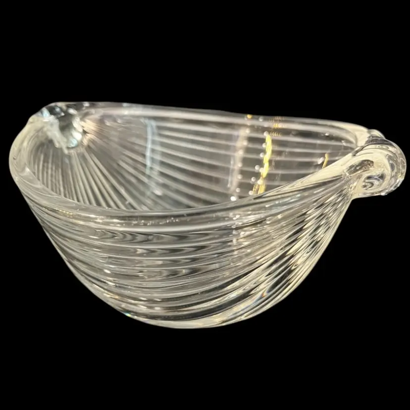 Mikasa- Neo Classical - Crystal Bowl- 5” X 6” X 3.5” Simply Elegant!