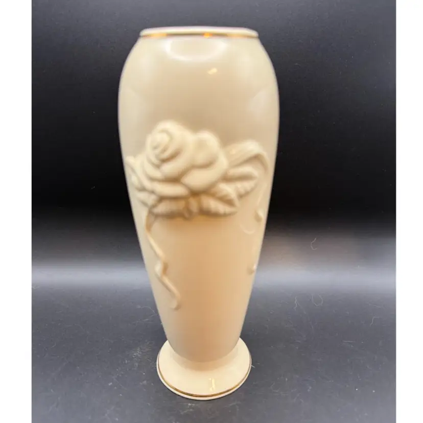 Lenox Porcelain Rose Vase