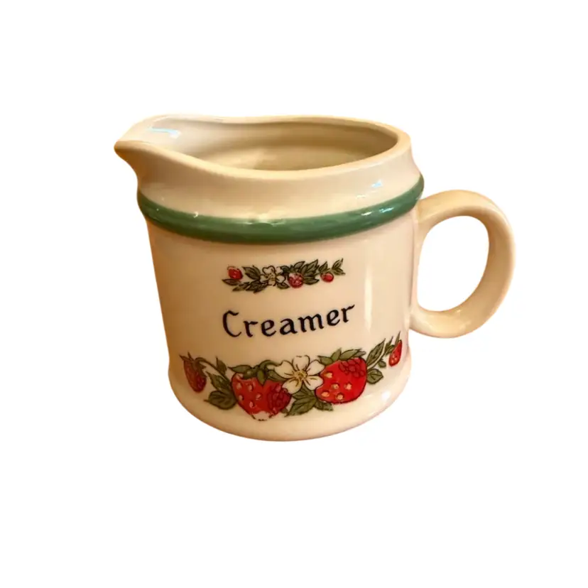 Strawberry Creamer Cream Green