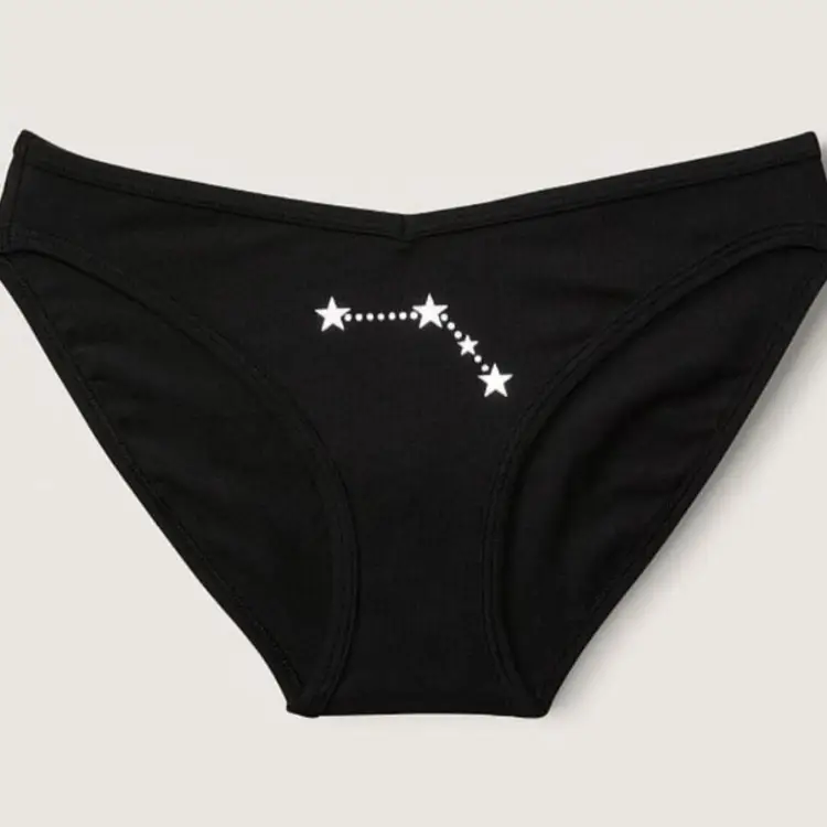 S-Victoria's Secret PINKCOTTON BIKINI UNDERWEAR Constellation✨️ Aries NWT