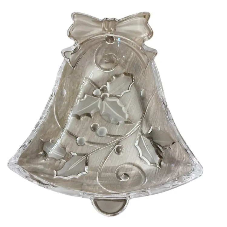 Mikasa Season’s Holly Bell Candy Plate