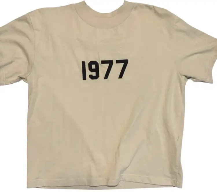 L Fear Of God Essentials 1977 Shirt Women’s Cropped