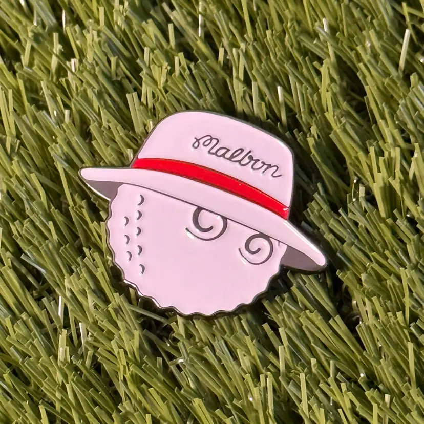 MALBON BALL MARKER (white)