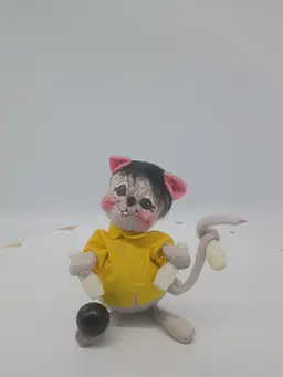 Vintage Annalee 2001 Bowling Boy Mouse 7 In   #227501 NWT and factory dust bag.