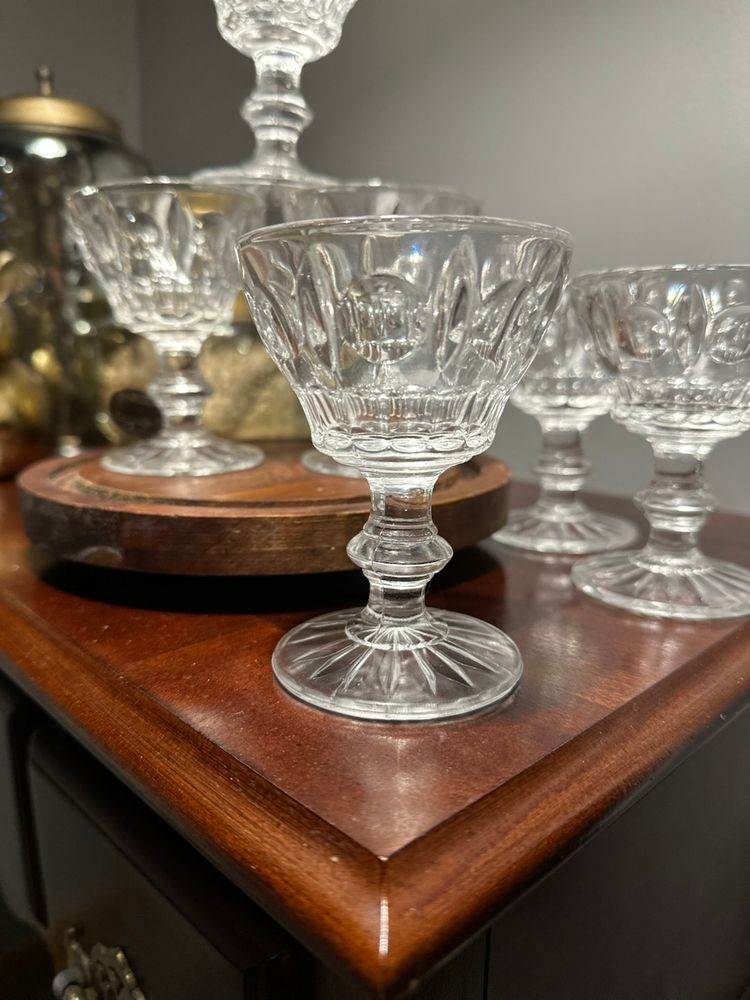Colony Glass Classique Set Of Six Liquor Cocktail Glasses