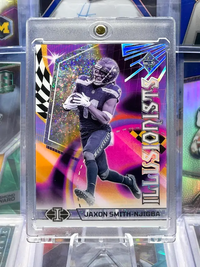 Jaxon Smith-Njigba 2023 Illusions Rookie RC CASE HIT SSP Sparkle Glitter Seattle Seahawks