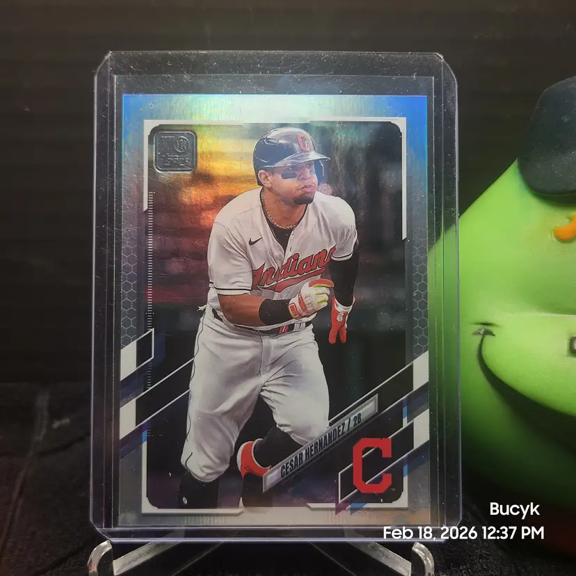 2021 Topps Update Foil - Cesar Hernandez Cleveland Guardians