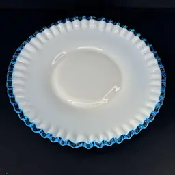 Fenton Aquacrest 11.5 Inch Plate