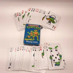 #01 - 1993 TMNT Teenage Mutant Ninja Turtles Playing Cards Complete