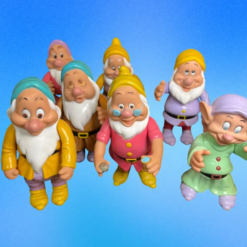 Disney-1992-7 Dwarves from Snow White
