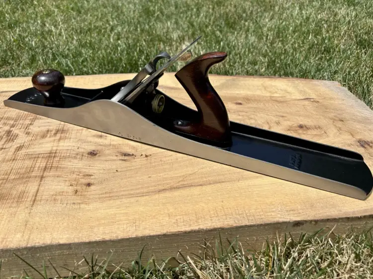 Antique Stanley Bedrock No. 607 Type 3 Corrugated Round Top Jointer Plane