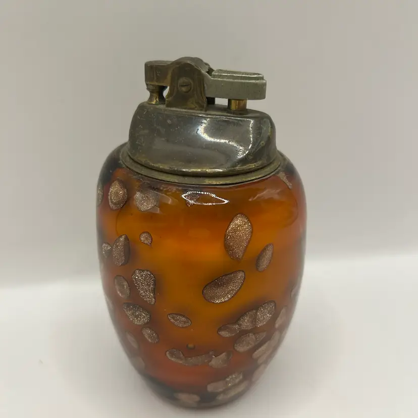 For Kathleen Glass Table Lighter Murano? 4 1/2”