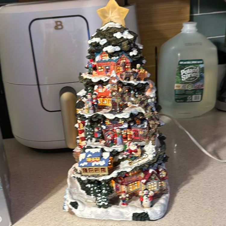 Vintage Light Up Electrical Christmas Tree