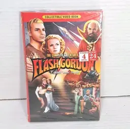 The Complete Adventures of Flash Gordon Collectible Video-Book DVD Set Rare NEW