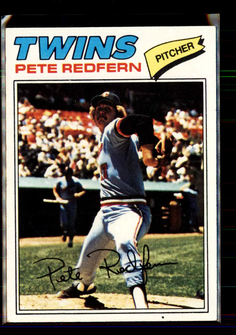 Pete Redfern 1977 Topps #249 - (144) - Minnesota Twins