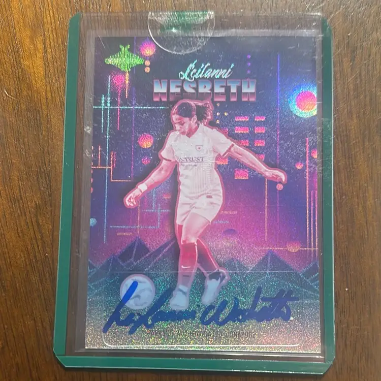 Lelanni Nesbeth 2024 Parkside NWSL Retro Signature Series /89