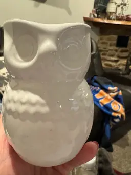 Ceramic Owl Votive