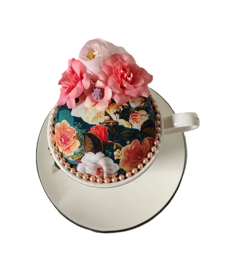 Teacup Pincushion