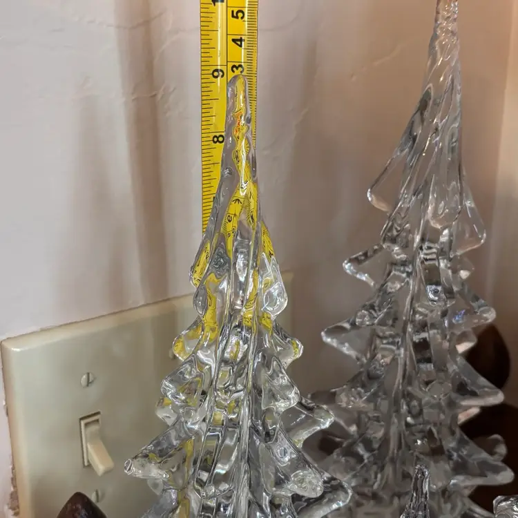 Vintage Silvestri 9” Crystal Christmas Tree