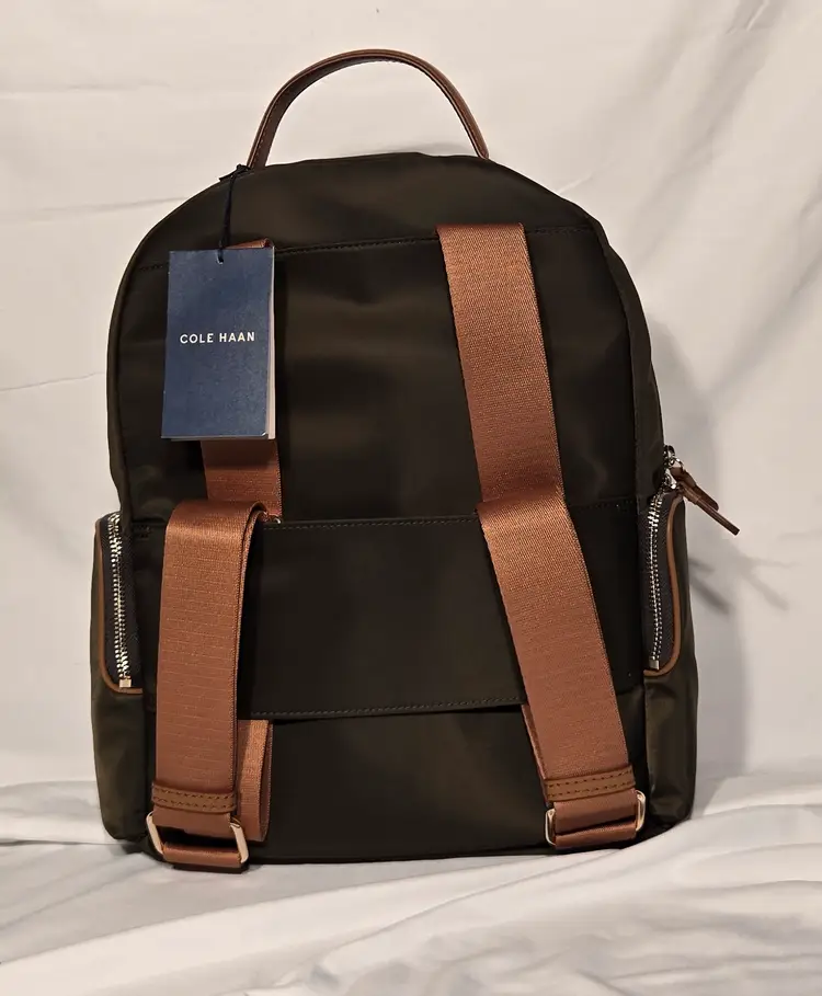 Cole Haan Olive/Golden Honey daypack