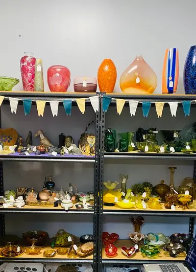 Shop The Shop Featuring Pink Glass With HiddenHouseStore