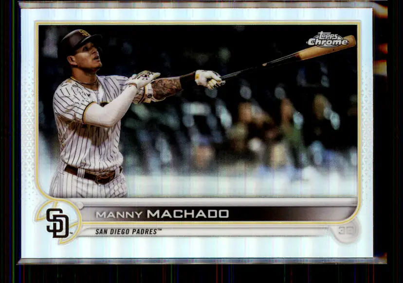 Manny Machado 2022 Topps Chrome Refractor #90 - San Diego Padres - (147-241)