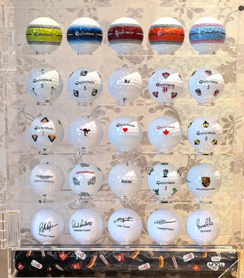 Collector's Edition Golf Ball Display Case