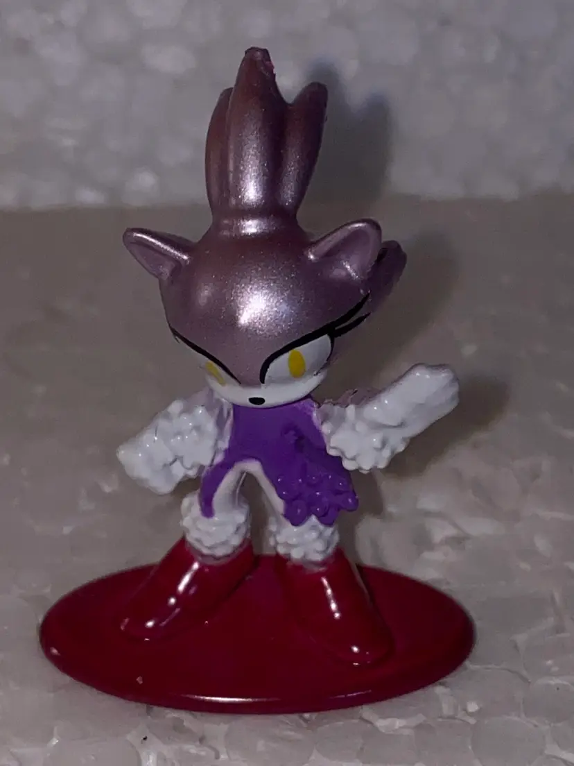 #12- Sonic The Hedgehog New Old Stock Diecast Metal Collector Figurine As Pictured